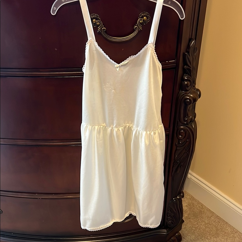 Copper Key White Kids Slip